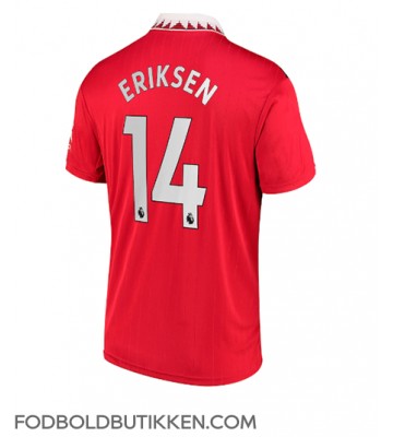 Manchester United Christian Eriksen #14 Hjemmebanetrøje 2022-23 Kortærmet